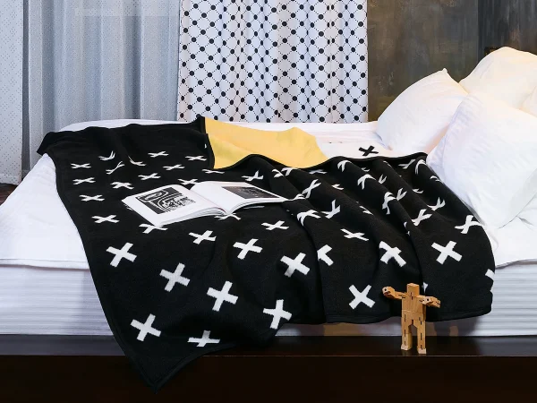 Плед Memphis желтый, черный — изображение 2