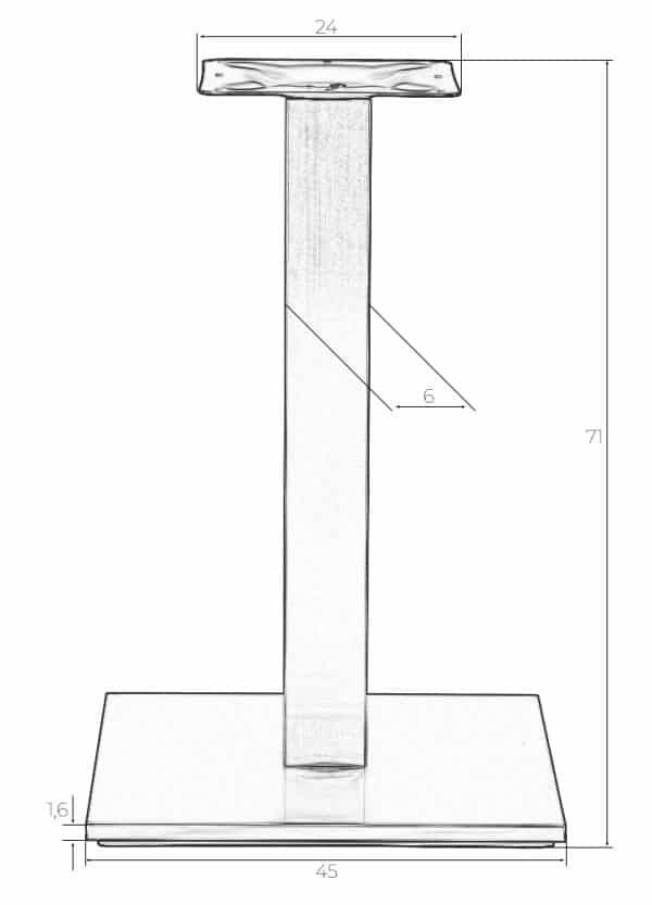 Подстолье обеденное DOBRIN DEBRA — изображение 5