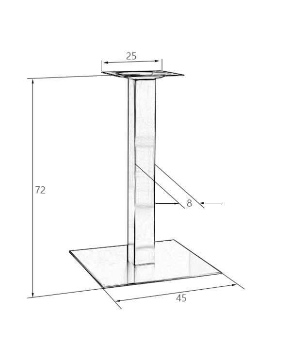 Подстолье обеденное DOBRIN EVAN — изображение 2