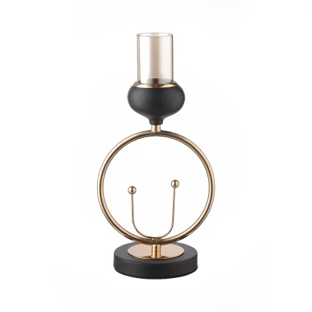 Подсвечник Black and Gold 34 см