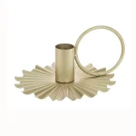 Подсвечник для стержневой свечи Golden waves