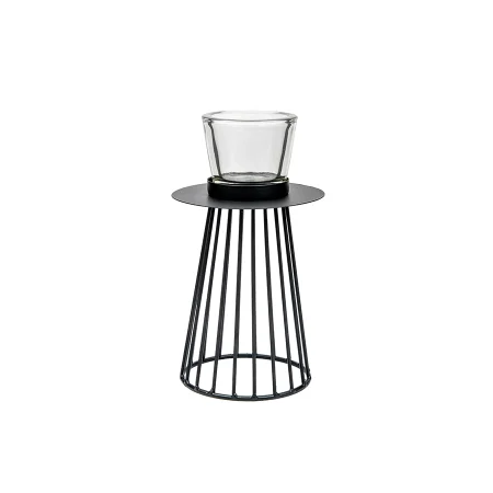 Подсвечник Fancy Black 22см