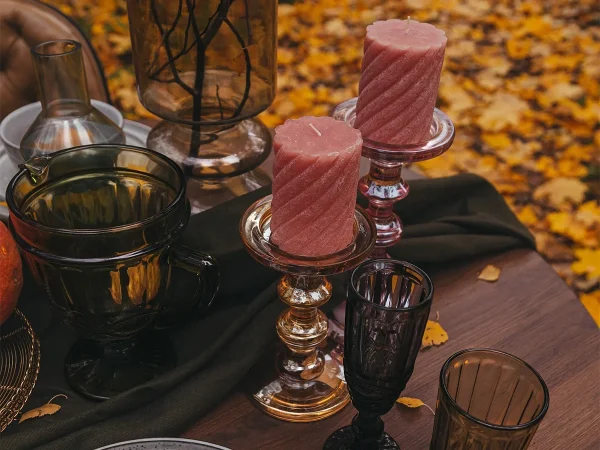 Подсвечник Luster Pink розовый — изображение 2