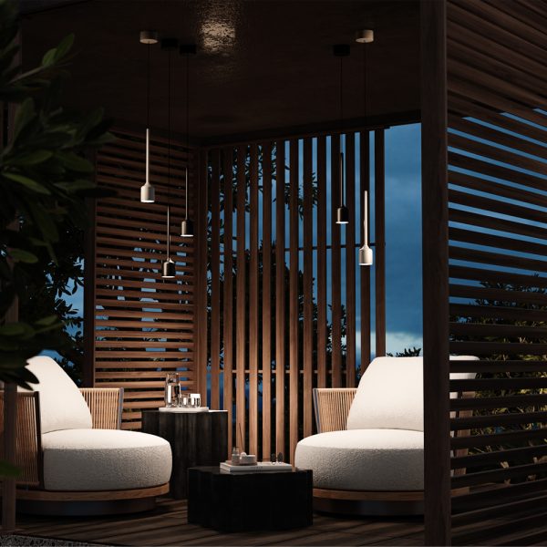 Подвесной светильник Outdoor O491PL-L6B3K — изображение 2