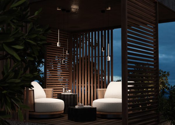 Подвесной светильник Outdoor O491PL-L6B3K — изображение 3