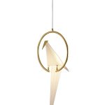 Подвесной светодиодный светильник Moderli V3071-1PL origami Birds 1*LED*6W