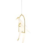 Подвесной светодиодный светильник Moderli V3071-2PL origami Birds 2*LED*6W