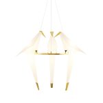 Подвесной светодиодный светильник Moderli V3071-3PL origami Birds 3*LED*6W