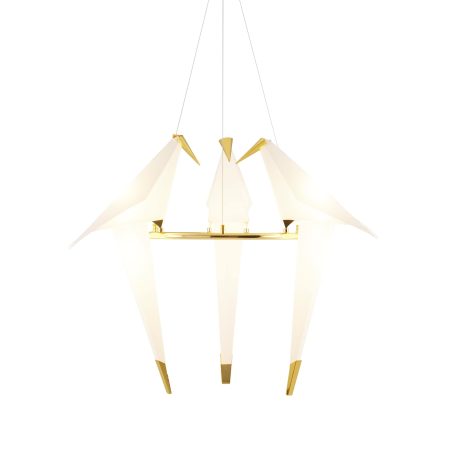 Подвесной светодиодный светильник Moderli V3071-3PL origami Birds 3*LED*6W