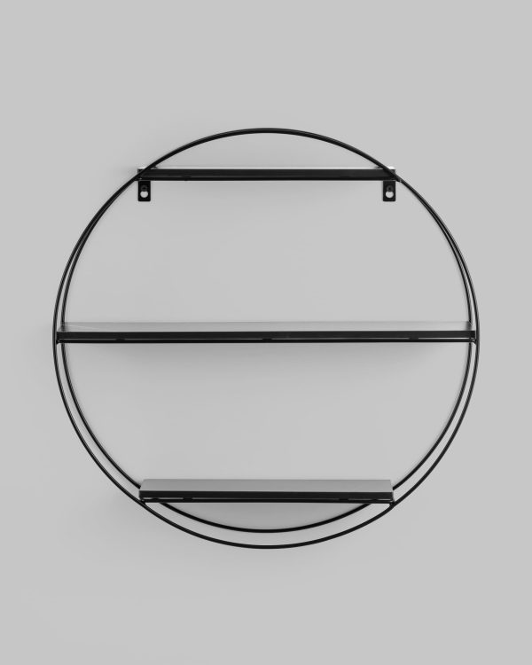 polka-luna-chernaja-chernyj-mramor-2 Полка Luna черная черный мрамор — изображение 3