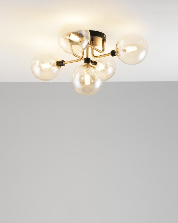 Потолочная люстра Moderli V2060-5C Smolly — изображение 2