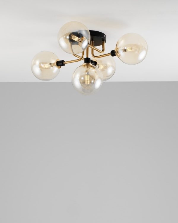 Потолочная люстра Moderli V2060-5C Smolly — изображение 3