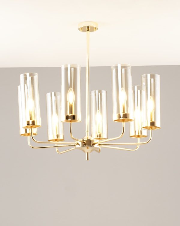 Потолочная люстра на штанге Moderli V10021-8P Metric — изображение 2