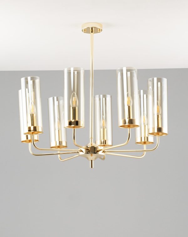 Потолочная люстра на штанге Moderli V10021-8P Metric — изображение 3