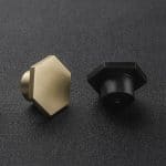 Ручка-кнопка HK005 brass — изображение 2