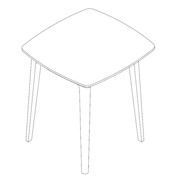 Приставной столик ALBA NEW, FRATELLI BARRI — изображение 5