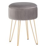 Пуф Астор серый