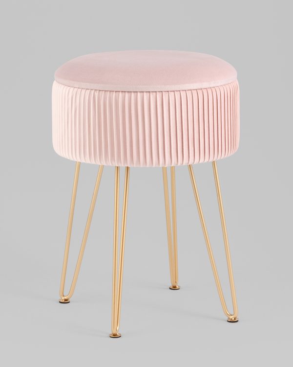 Пуф Астор светло-розовый — изображение 2