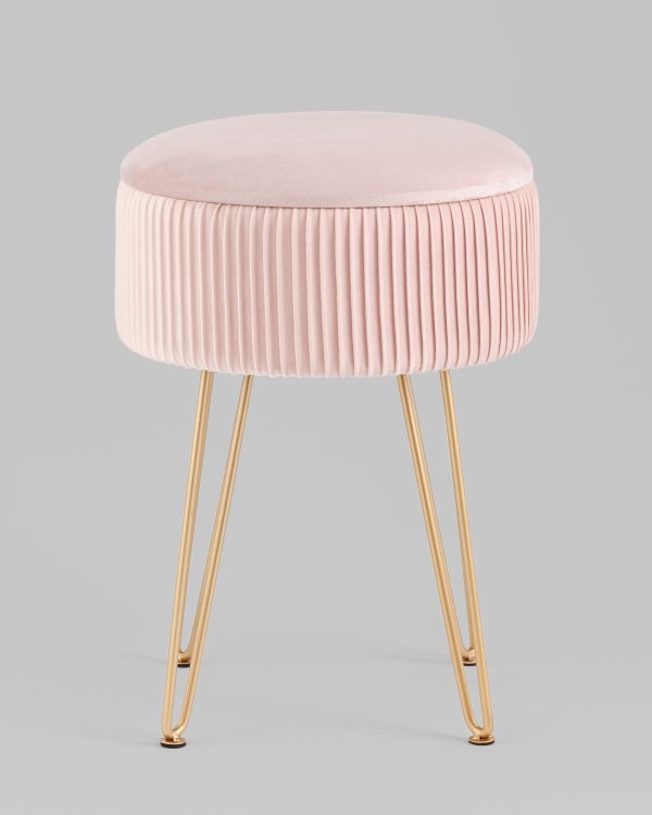 Пуф Астор светло-розовый — изображение 3