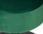 Пуф DOBRIN DANNY BLACK, зеленый велюр (MJ9-88) — изображение 3