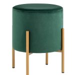Пуф Кейси велюр зелёный