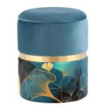 Пуф Кэрри с ящиком велюр Gingko