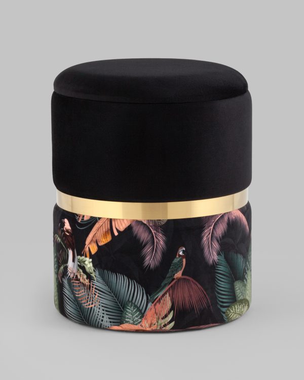 Пуф Кэрри с ящиком велюр Tropic — изображение 2