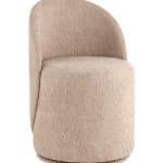 Пуф Loreen вращающийся букле капучино