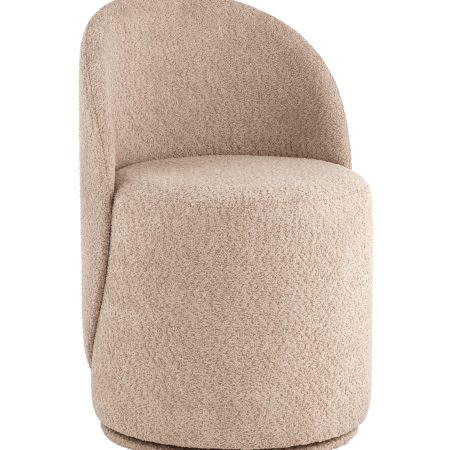 Пуф Loreen вращающийся букле капучино