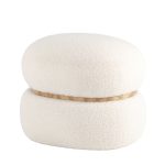 Пуф Полли L тедди белый