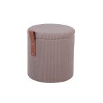 Пуф Руни XS с ящиком вельвет коричневый