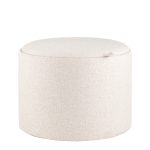 Пуф с ящиком Хюгге L букле бежевый