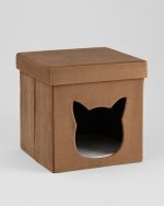 Пуф складной с ящиком Store Pet коричневый — изображение 2