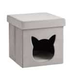 Пуф складной с ящиком Store Pet серый