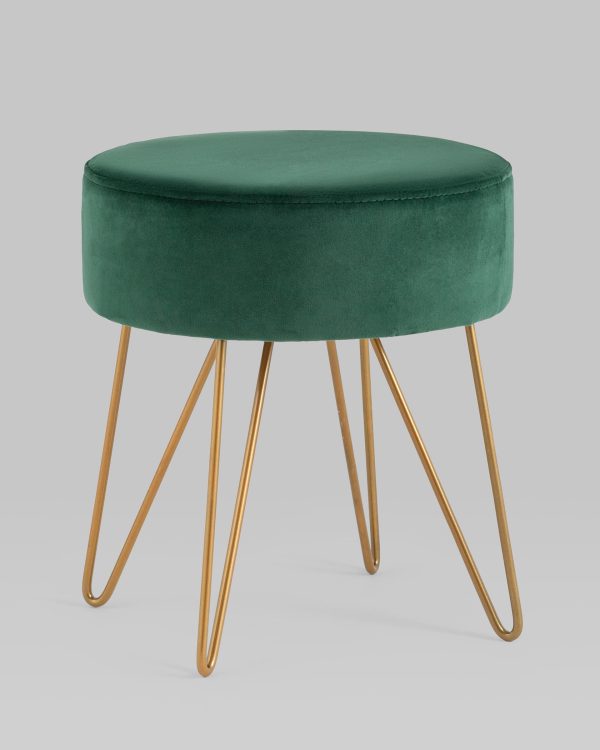 Пуф Спейси велюр зелёный — изображение 2