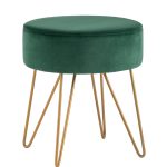 Пуф Спейси велюр зелёный