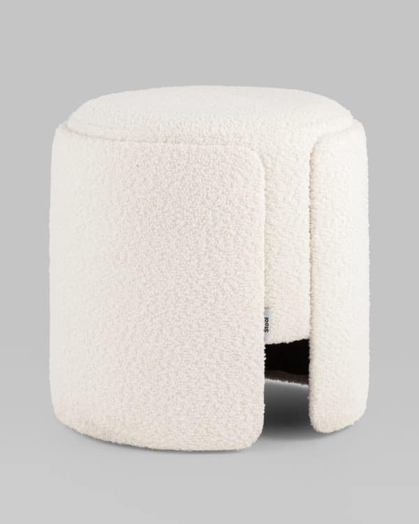 Пуф Taks букле белый — изображение 2