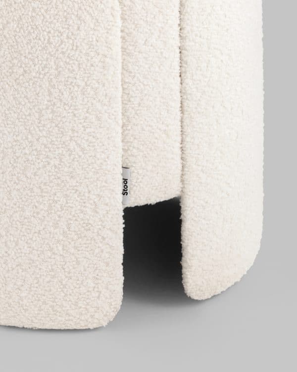 Пуф Taks букле белый — изображение 3