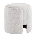 Пуф Taks букле светло-серый