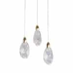 Подвесной светильник OD2439-3 gold/clear