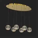 Подвесной светильник MD20001012-6A gold — изображение 2