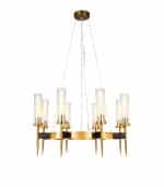 Люстра Alouette 8 brass — изображение 2