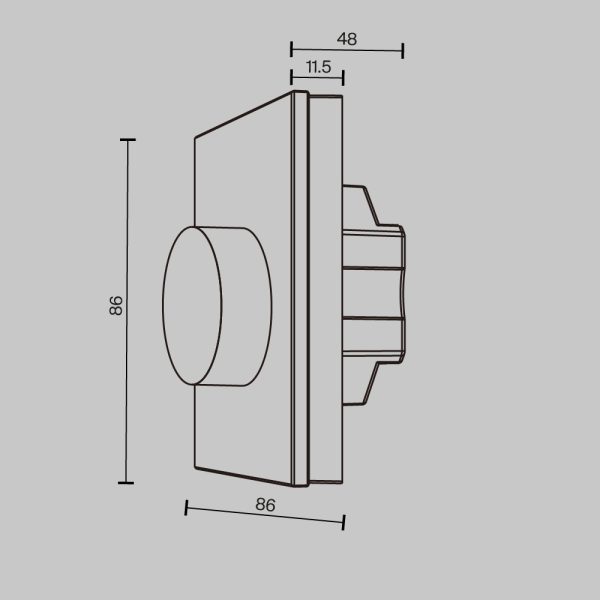 Роторная панель управления Lighting control 711024 — изображение 4