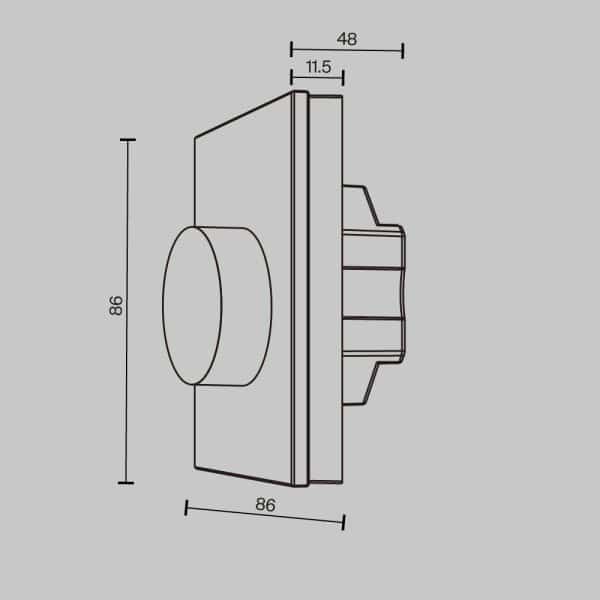 Роторная панель управления Lighting control 711027 — изображение 4
