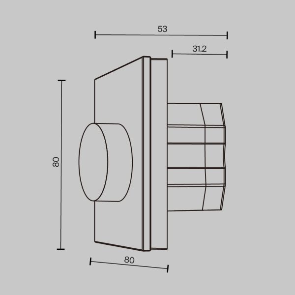 Роторная панель управления Lighting control 721038 — изображение 4