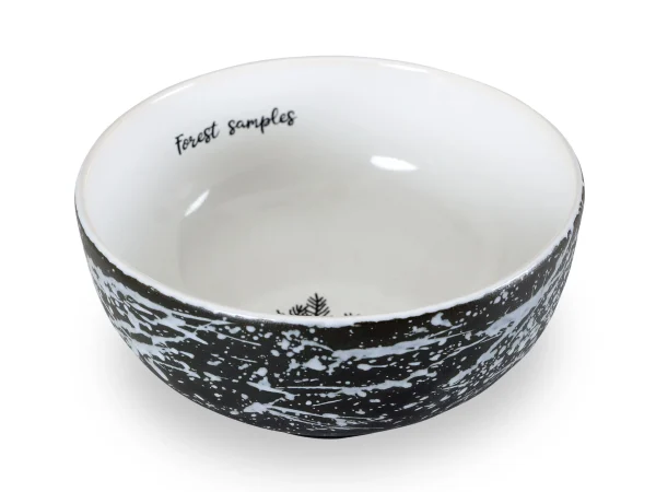Салатник Forest Samples бежевый, черный — изображение 2