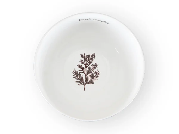 Салатник Forest Samples бежевый, черный — изображение 3