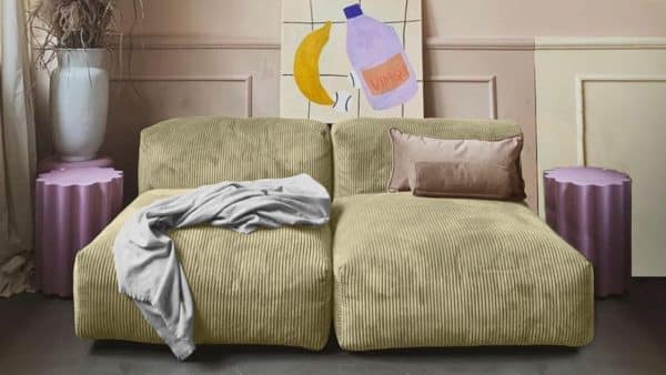 Сдвоенная дополнительная секция Фиджи (большая) Cilium Cream Нераскладной (210х116х62см) — изображение 2