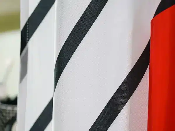 Шторка для ванной Memphis красный — изображение 2