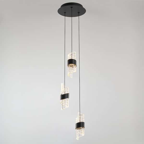 Подвесной светильник MD23001022-3A matt black — изображение 2